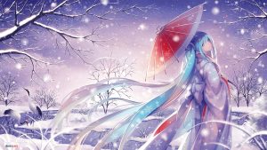 hình anime mùa đông