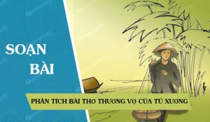 phân tích thương vợ lớp 11